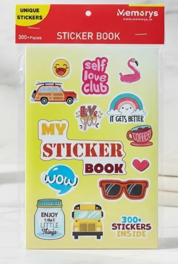 Memorys Magnetic Notepad/Sticker Book